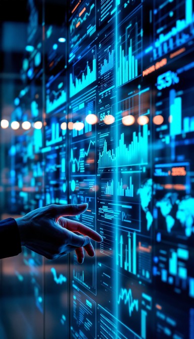 Digital marketing analytics dashboard