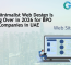 Minimalist Web Design For UAE BPO Companies